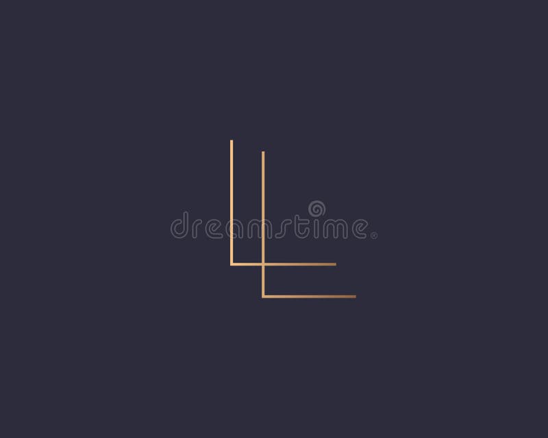 Premium Vector  Abstract letter lv circle geometric design symbol