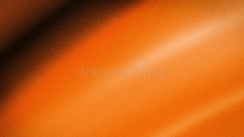 Abstract gradient with rich shades of orange, brown, and black, featuring a grainy texture and smooth blur. Ideal for 4K royalty free stock images
