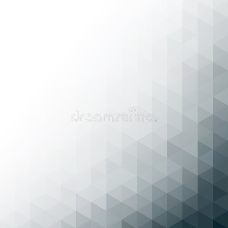 Abstract gray geometric technology background stock illustration