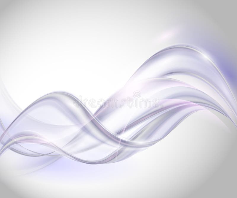 Abstract gray waving background stock illustration