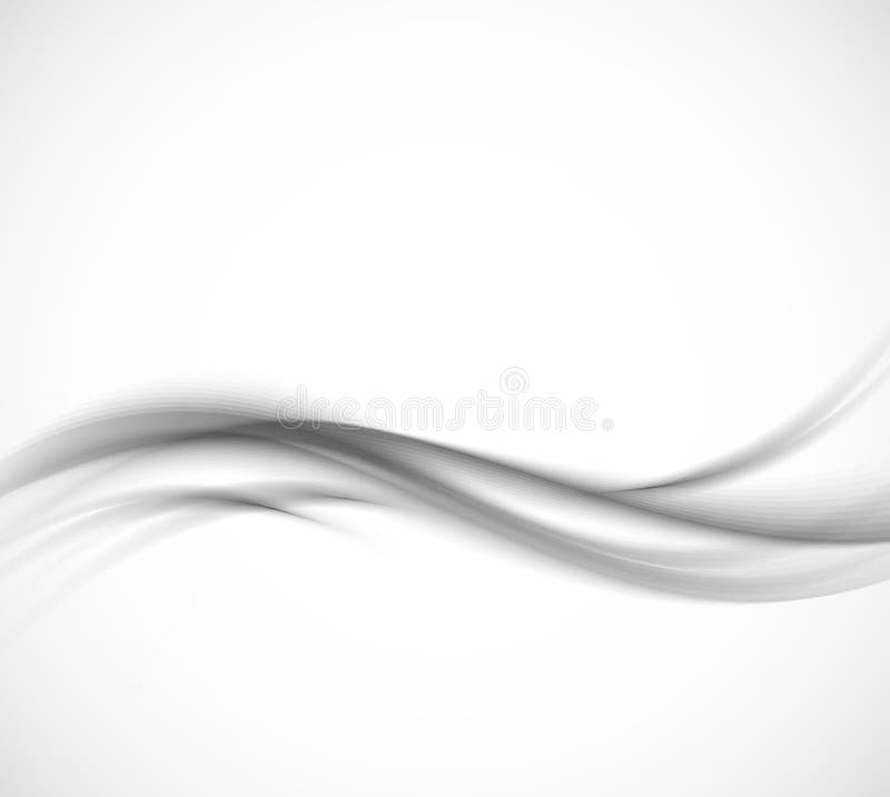 Abstracto gris ondulado.