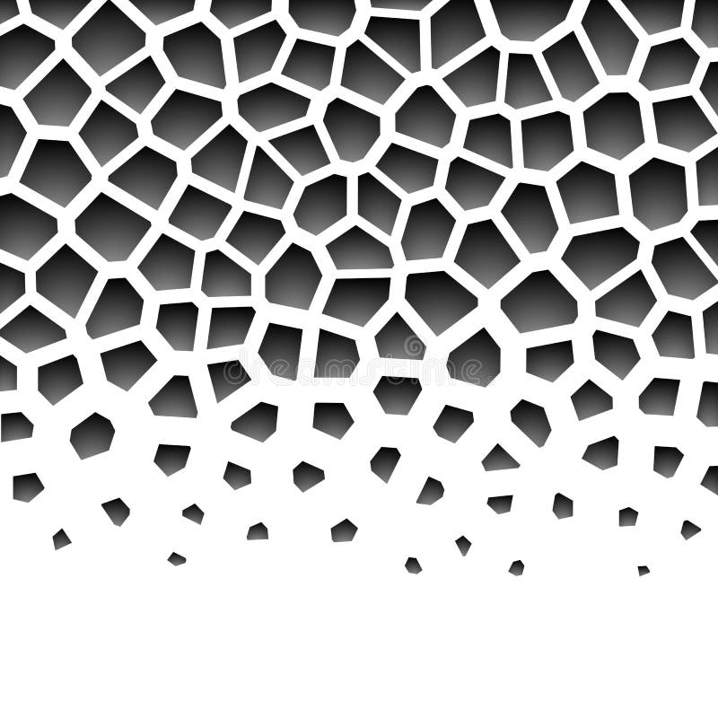 Abstract grayscale geometric pattern royalty free illustration