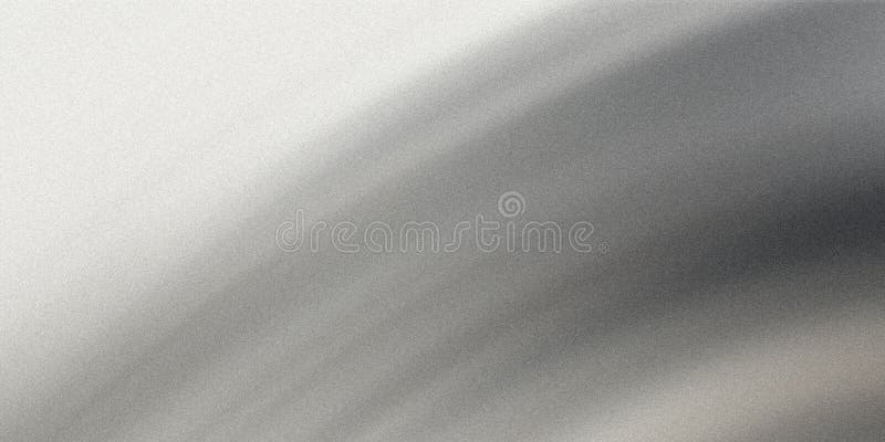 Abstract grayscale gradient with subtle grain texture and soft ligh stock illustration