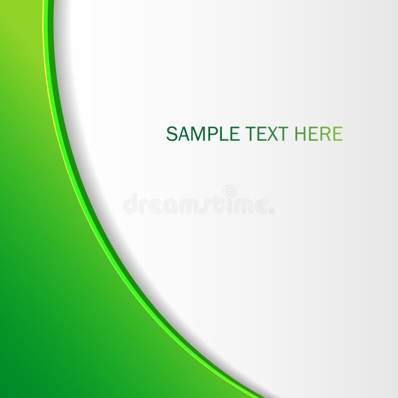 Abstract Green Background / Brochure for Your Design. Vector Wallpaper