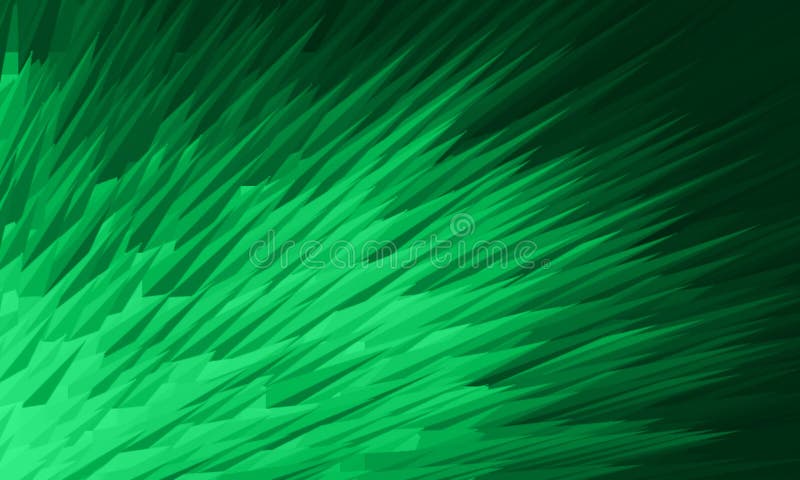 Abstract green background with dynamic sharp patterns and vibrant motion effect royalty free illustration
