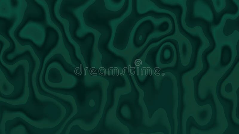 Abstract green background with wavy lines vector illustration