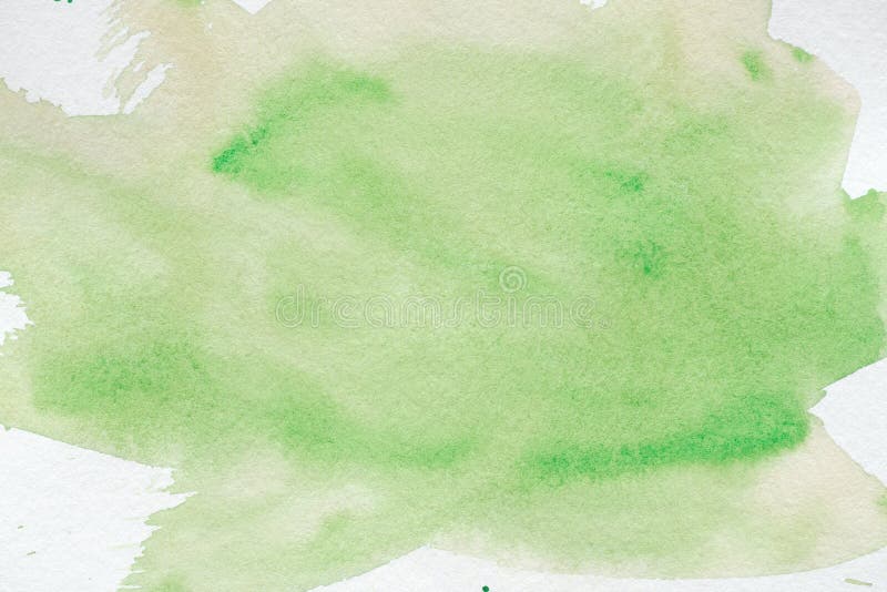 Abstract green creative watercolor stock photos