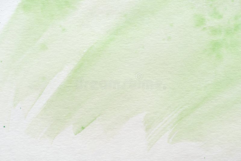 Abstract green creative watercolor stock photography