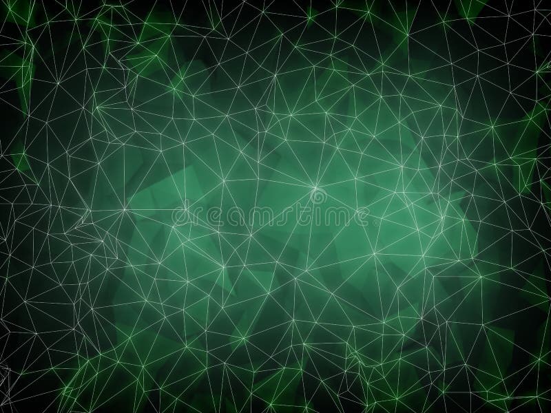 Abstract Green Digital Screen Background Stock Image - Image: 34061821