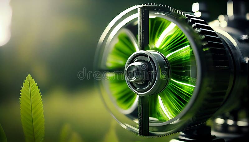 Abstract green energy background wallpaper for presentations and PowerPoint vector illustration.