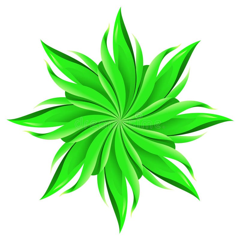 Green White Flower Background Stock Illustrations 392,841 Green White