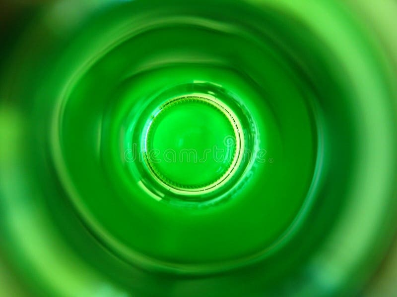 Abstract green glass stock image. Image of bottle, green 5587305