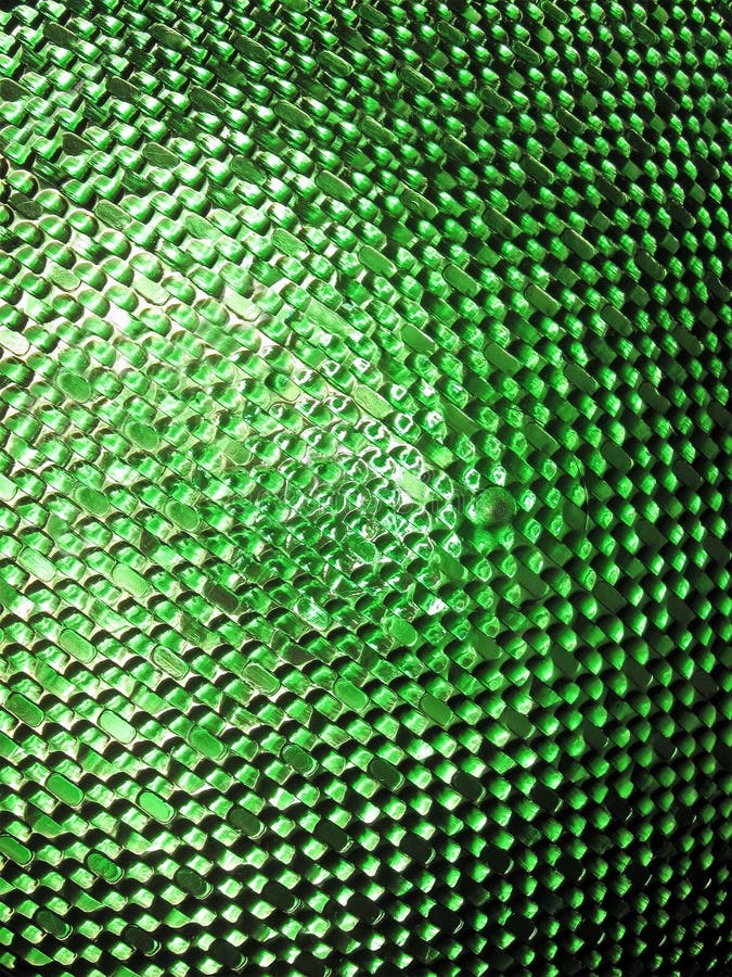 Abstract green glass diversity, power lighting