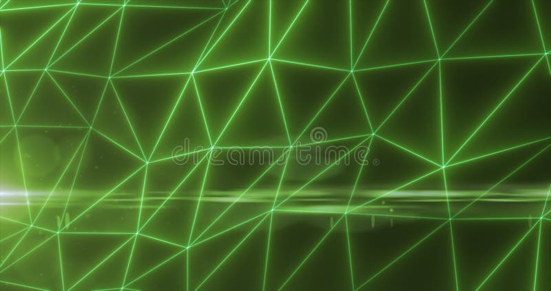 Abstract green lines and triangles ghigh tech digital energy abstract royalty free illustration