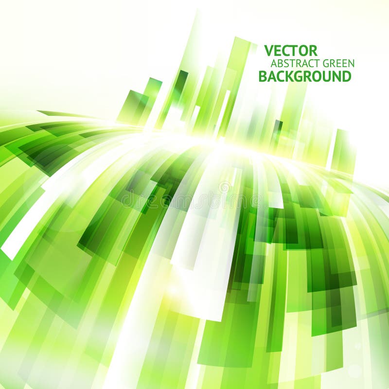 Abstract green motion design background royalty free illustration