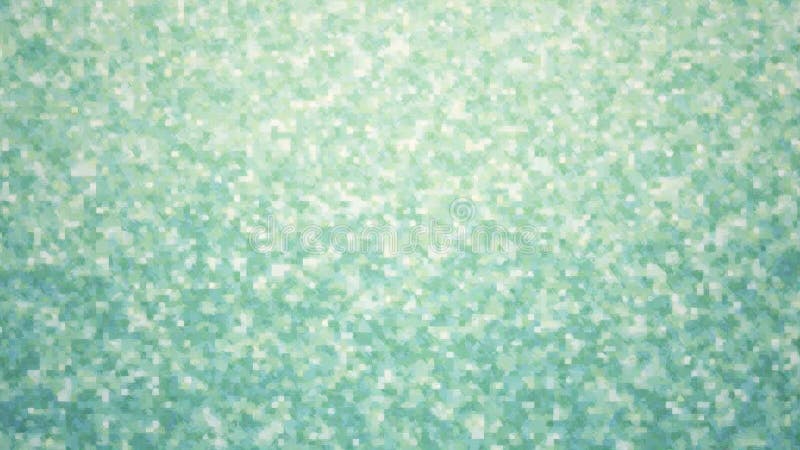 Abstract green pixelated texture background with subtle gradients stock illustration