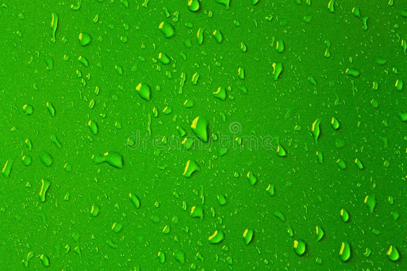 Abstract Green Raindrops stock image. Image of mansoon - 49921205