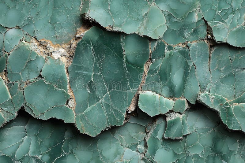Abstract Green Rock Texture for Design and Decoration Projects Generative AI stock illustration