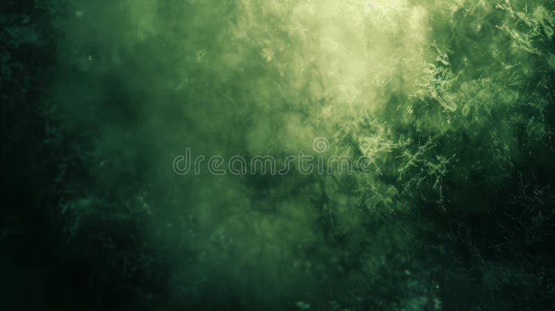 Abstract Green Grunge Texture, Dark Fantasy Background, Forest Ambiance. Abstract green texture featuring a blend of dark, moody tones. The composition includes swirling patterns and intricate layers, reminiscent of forest foliage. The image has a grunge aesthetic, with textured areas creating a sense of depth and mystery. Light and dark shades of green intermingle, evoking a natural, organic feel. The overall ambiance suggests a mystical or fantasy-like environment, with subtle highlights adding to the visual intrigue.