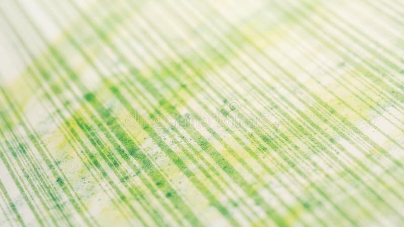 Abstract green and yellow linear pattern on textured surface royalty free illustration