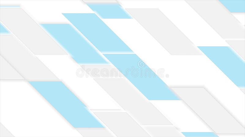 Abstract grey blue geometric tiles video animation royalty free illustration