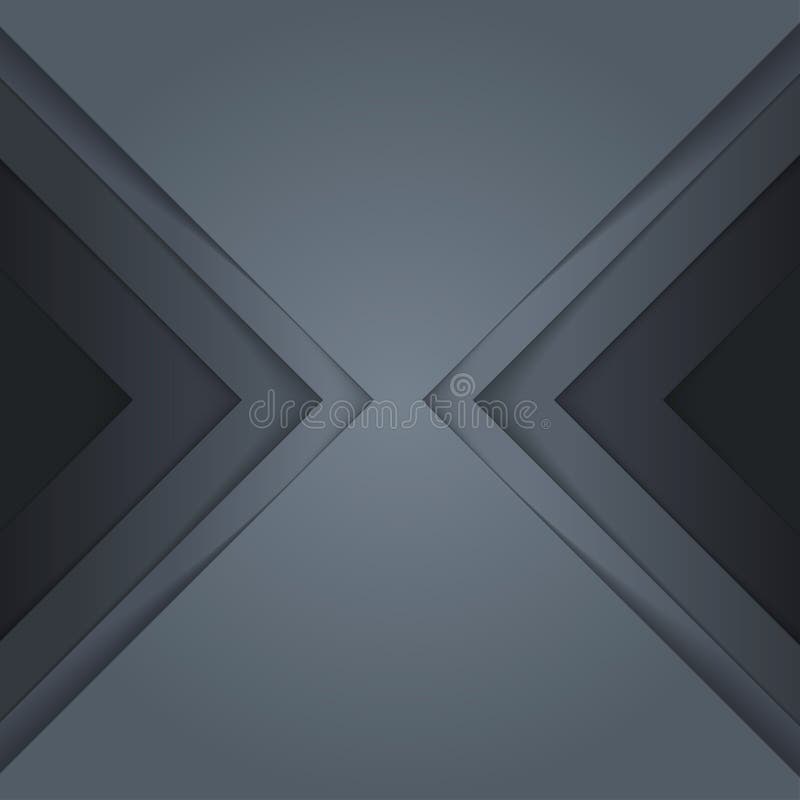 Abstract grey paper triangle shapes background