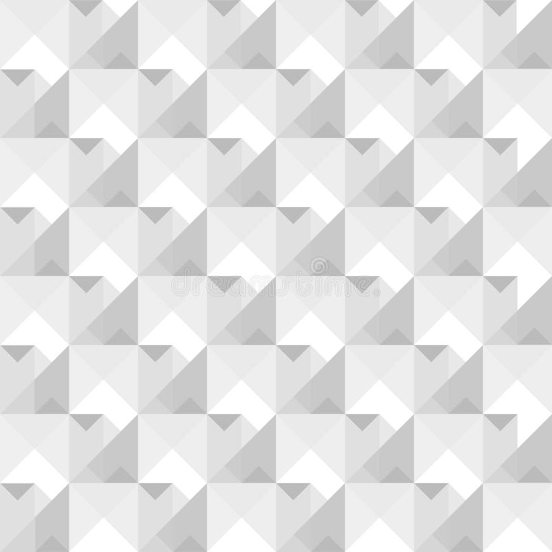 Abstract Grey and White Geometric Background Stock Illustration ...