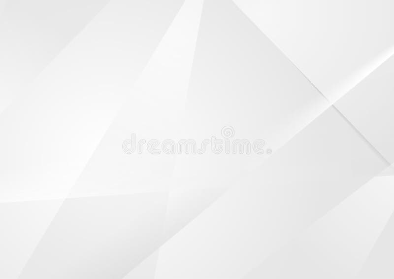 Abstract grey white hi-tech low poly corporate background