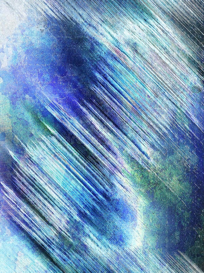 Abstract grunge background in blue and green tones