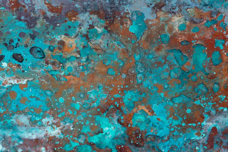 Abstract grunge background with circles and texture. stock images