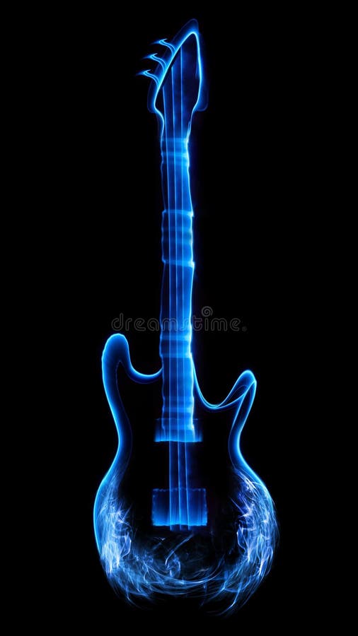 Abstract guitar stock illustration. Illustration of acoustic 29124781