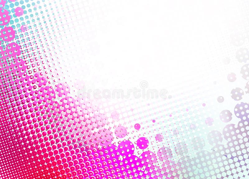 Abstract halftone background