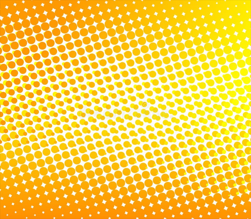 Abstract halftone background