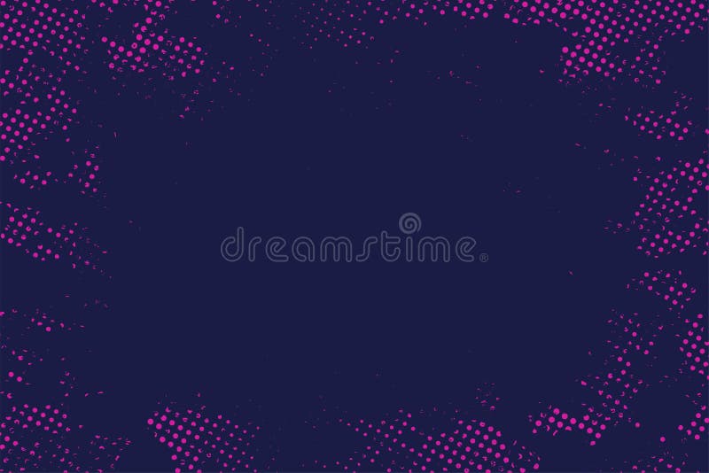 Abstract halftone dotted background. Gradient halftone pattern in deep blue and purple color. Modern stylized texture stock illustration Abstract halftone dotted background. Gradient halftone pattern in deep blue and purple color. Modern stylized texture stock illustration
