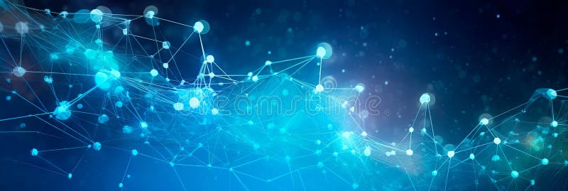 Abstract Healthcare Network: abstract depiction of a global healthcare network, with interconnected nodes and data royalty free illustration