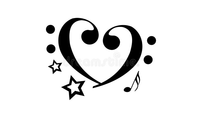 Music Notes Symbols Set Stock Illustration  Download Image Now  Musical  Note Heart Shape Sheet Music  iStock