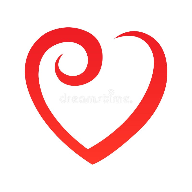 Heart Outline Stock Illustrations – 212,275 Heart Outline Stock