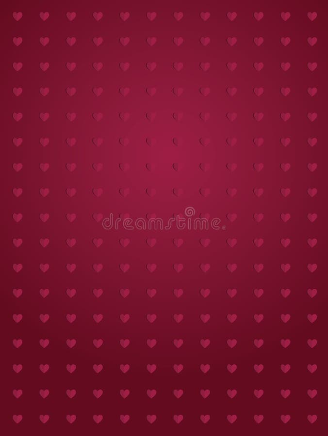 Abstract hearts background