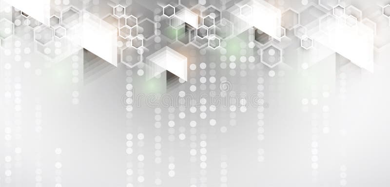 Abstract hexagon background. Technology poligonal design. Digital futuristic minimalism stock illustration Abstract hexagon background. Technology poligonal design. Digital futuristic minimalism stock illustration