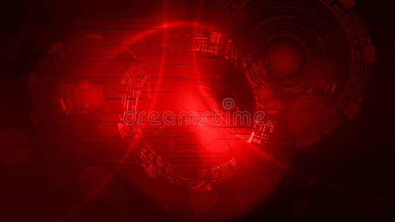 Abstract Hi-tech colorful background royalty free illustration