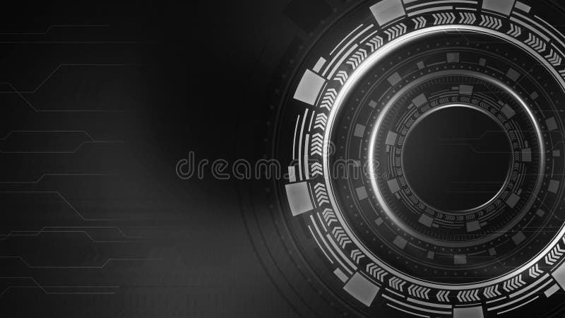 Abstract Hi-tech colorful background vector illustration