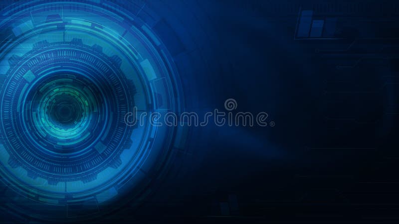 Abstract Hi-tech colorful background vector illustration