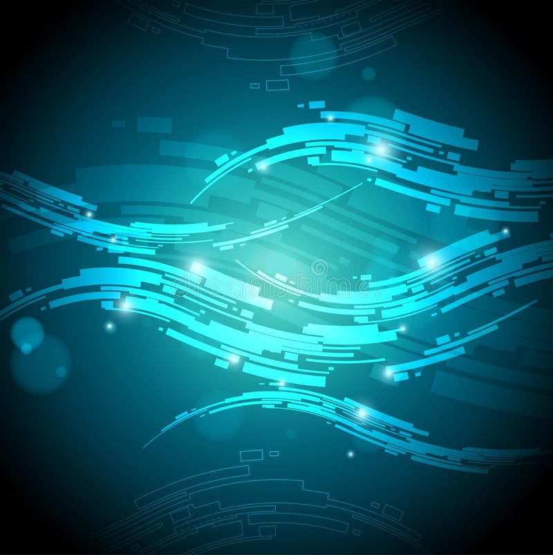 Abstract high tech background royalty free illustration