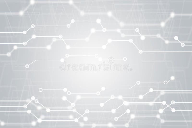 Abstract High Tech Background in White and Gray Tone Stock Illustration -  Illustration of modern, light: 111004027