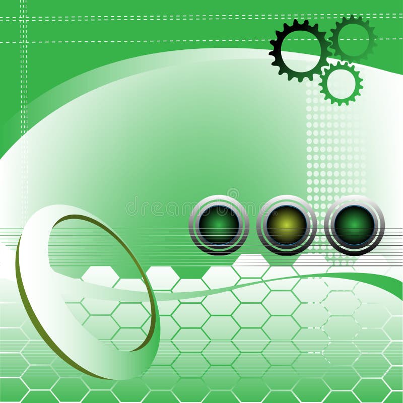 Abstract high tech design royalty free illustration
