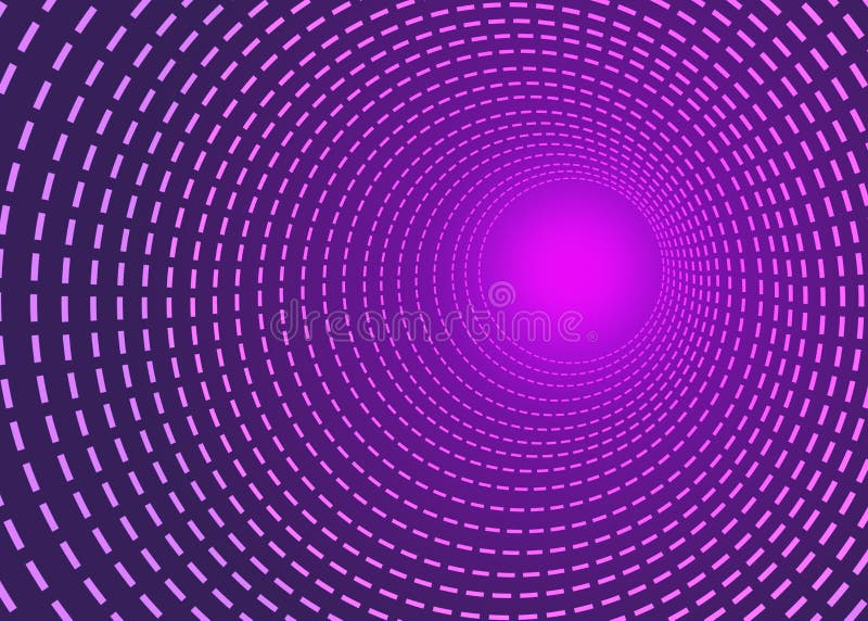 Abstract High Tech Purple Violet Tunnel royalty free illustration Abstract High Tech Purple Violet Tunnel royalty free illustration