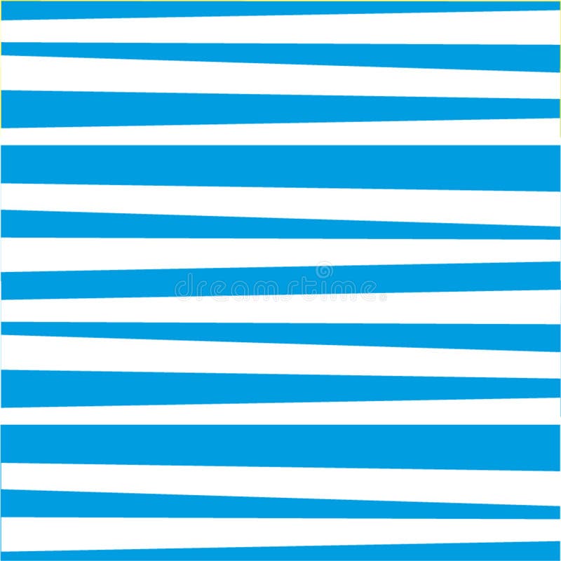 Abstract Horizontal Striped Pattern. Marine Blue and White Print Stock