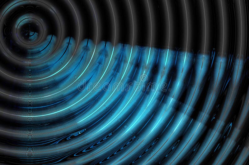 Abstract hypnotic background