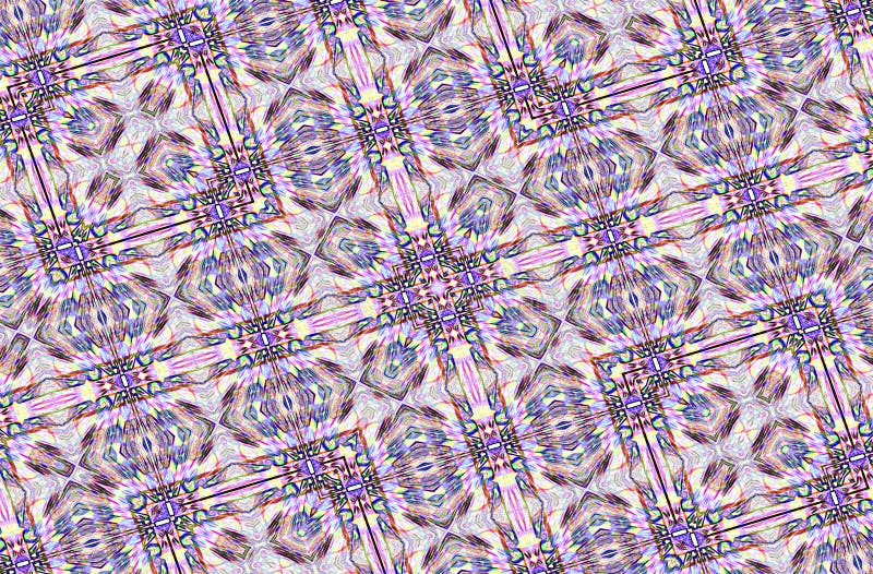 Abstract background. Colorful unique pattern from geometric shapes and stripes. stock illustration