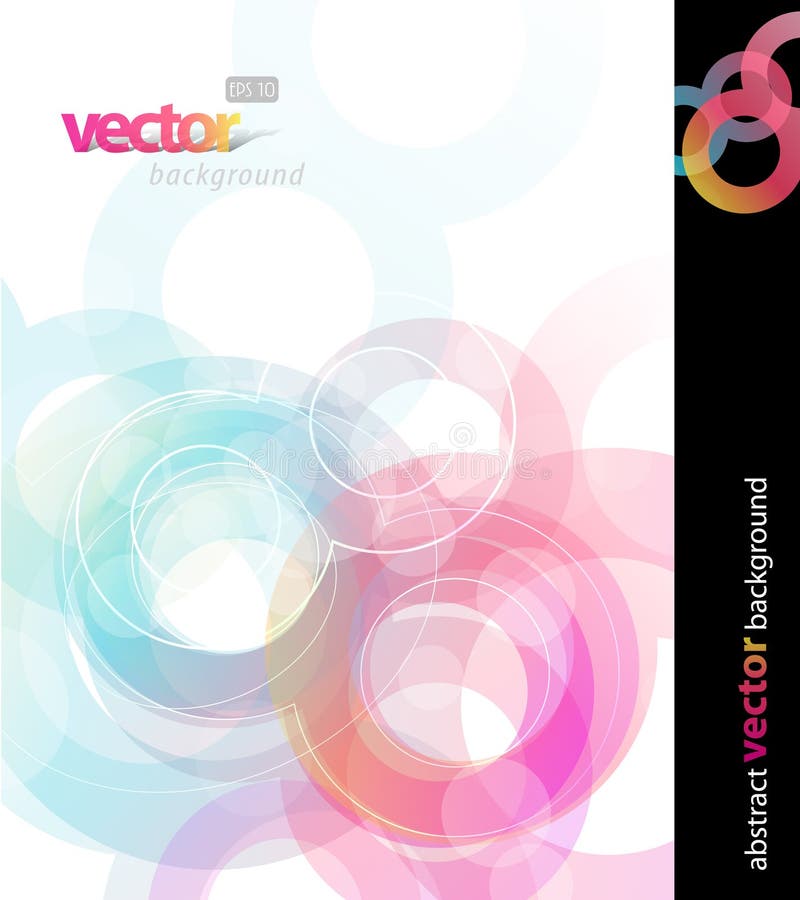 Abstract illustration with circles.